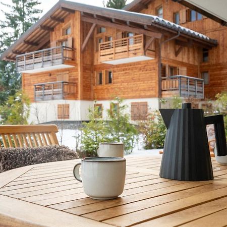 4-Room Apartment With Garden, Gym And Shared Spa Megève Exteriör bild