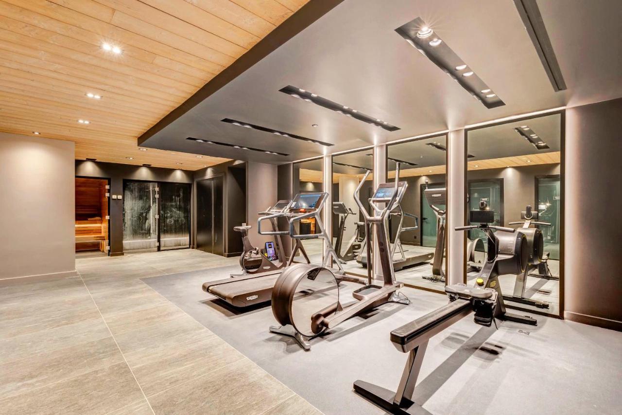 4-Room Apartment With Garden, Gym And Shared Spa Megève Exteriör bild