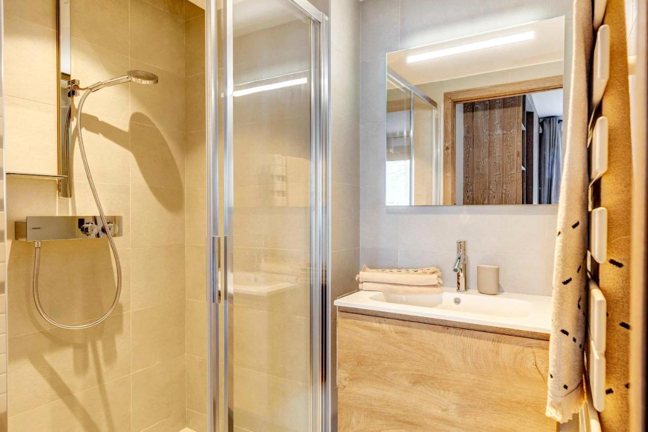4-Room Apartment With Garden, Gym And Shared Spa Megève Exteriör bild