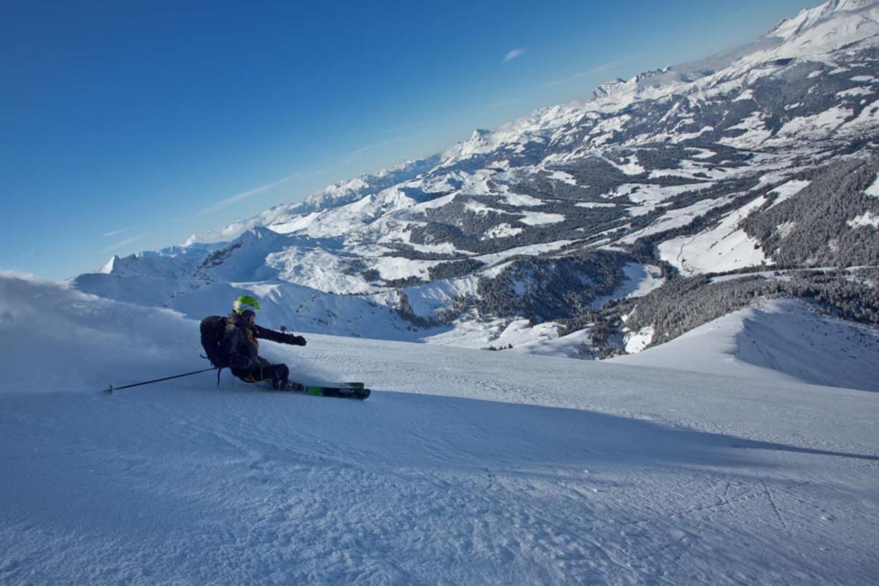 4-Room Apartment With Garden, Gym And Shared Spa Megève Exteriör bild
