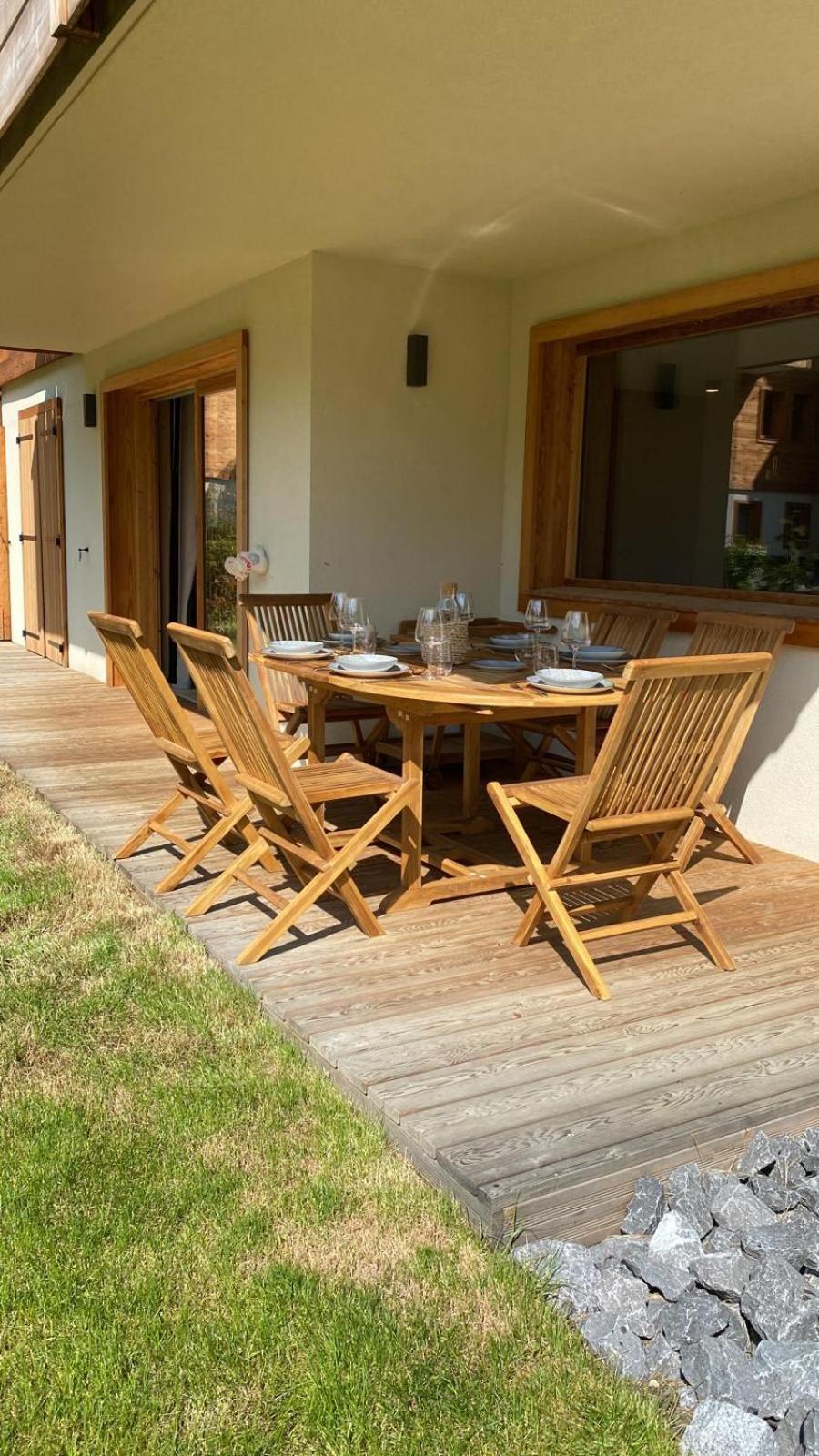 4-Room Apartment With Garden, Gym And Shared Spa Megève Exteriör bild