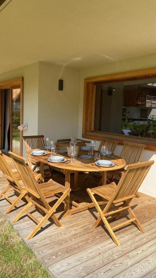 4-Room Apartment With Garden, Gym And Shared Spa Megève Exteriör bild